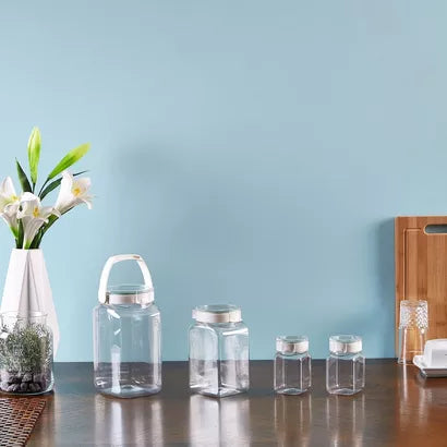 Easy Click Square Canister