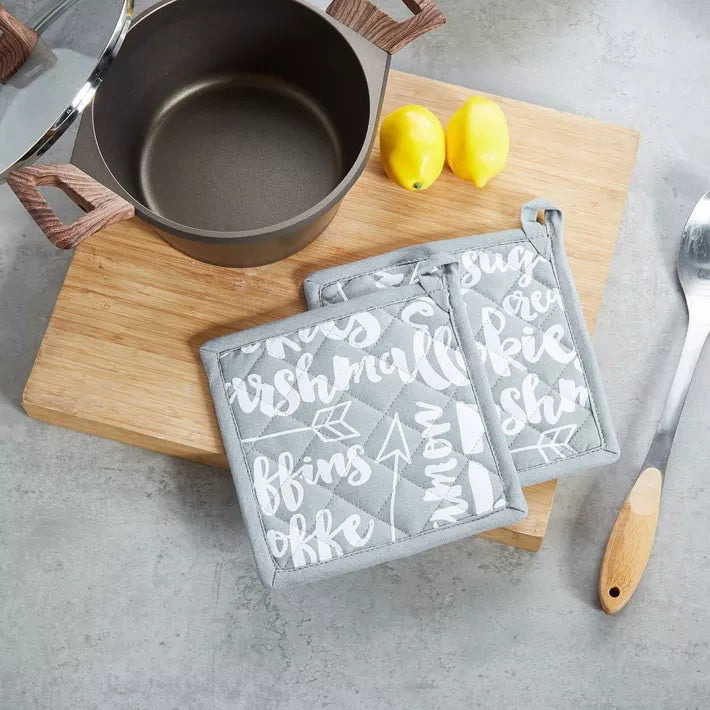 Biscoff Oven Mitten And Pot Holder
