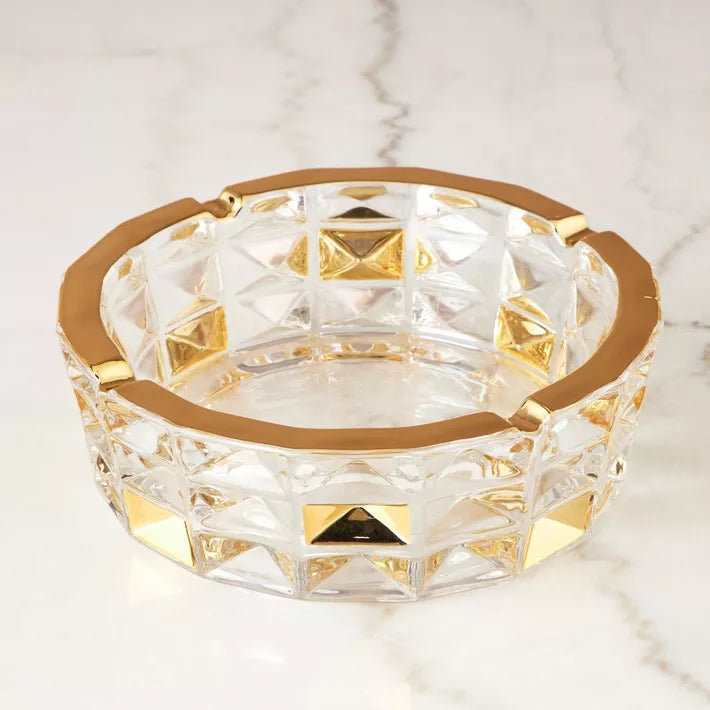 Aurum Glass Ashtray