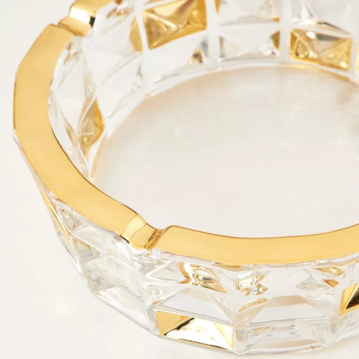 Aurum Glass Ashtray