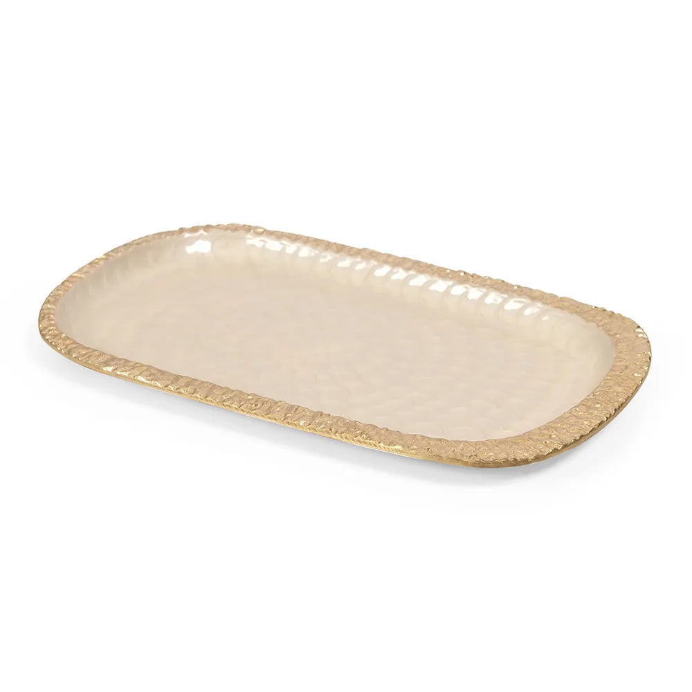 Rabiya Oval Tray (Gold)