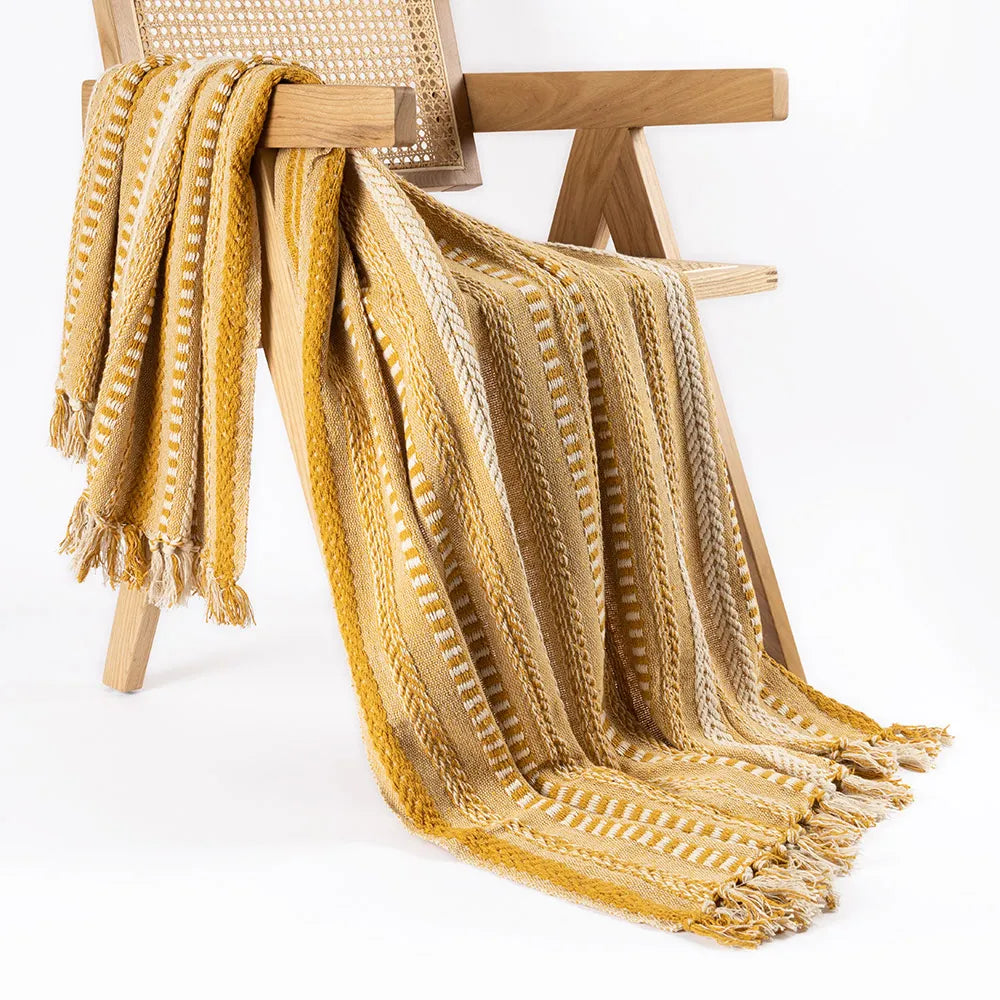 Braided Throw (Honey)