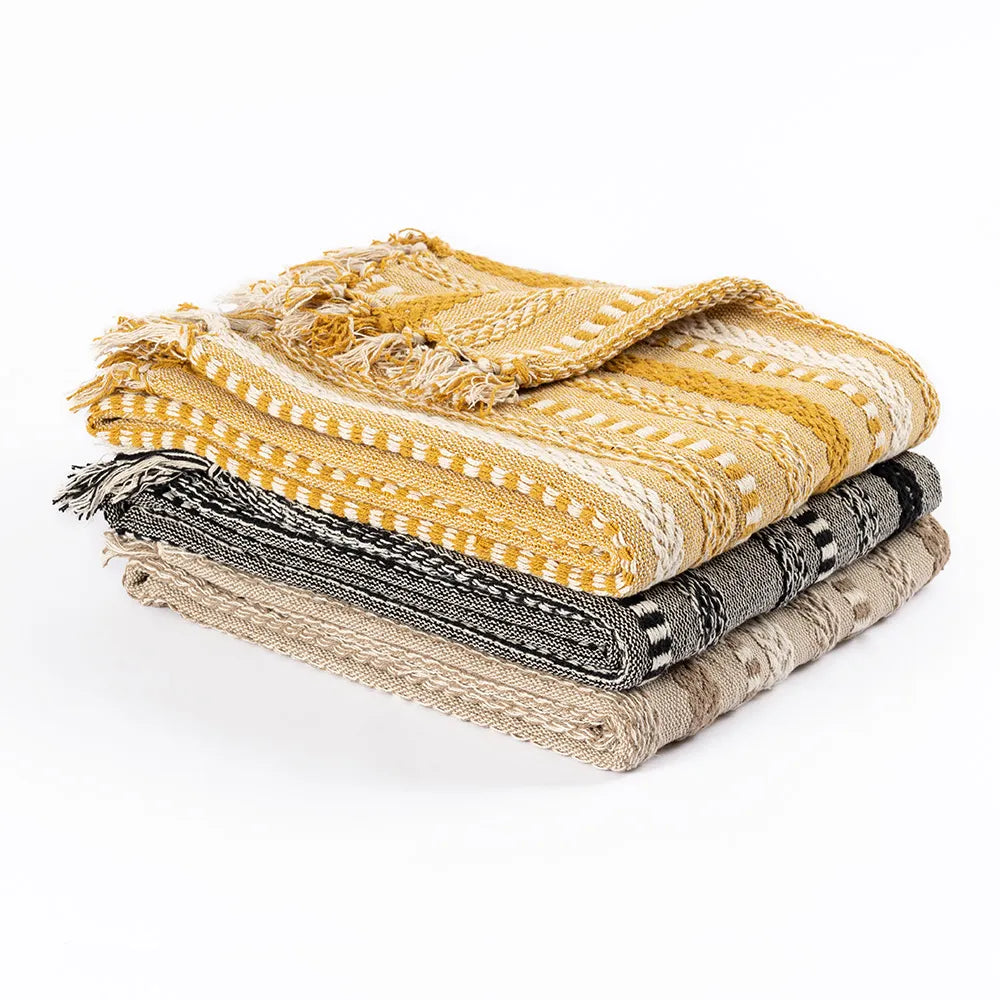 Braided Throw (Honey)