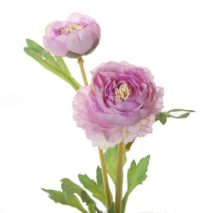 Faile Ranunculus Spray, Lilac – 38 cms