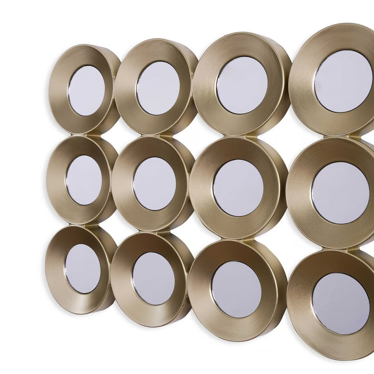 Myba 3-piece Wall Decor D25cm-champagne