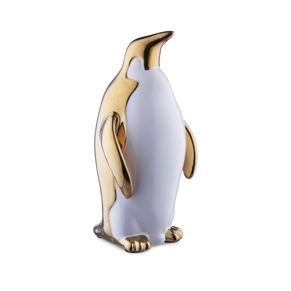 Penguin Decorative Figure 13.5x28.5cm - Gold
