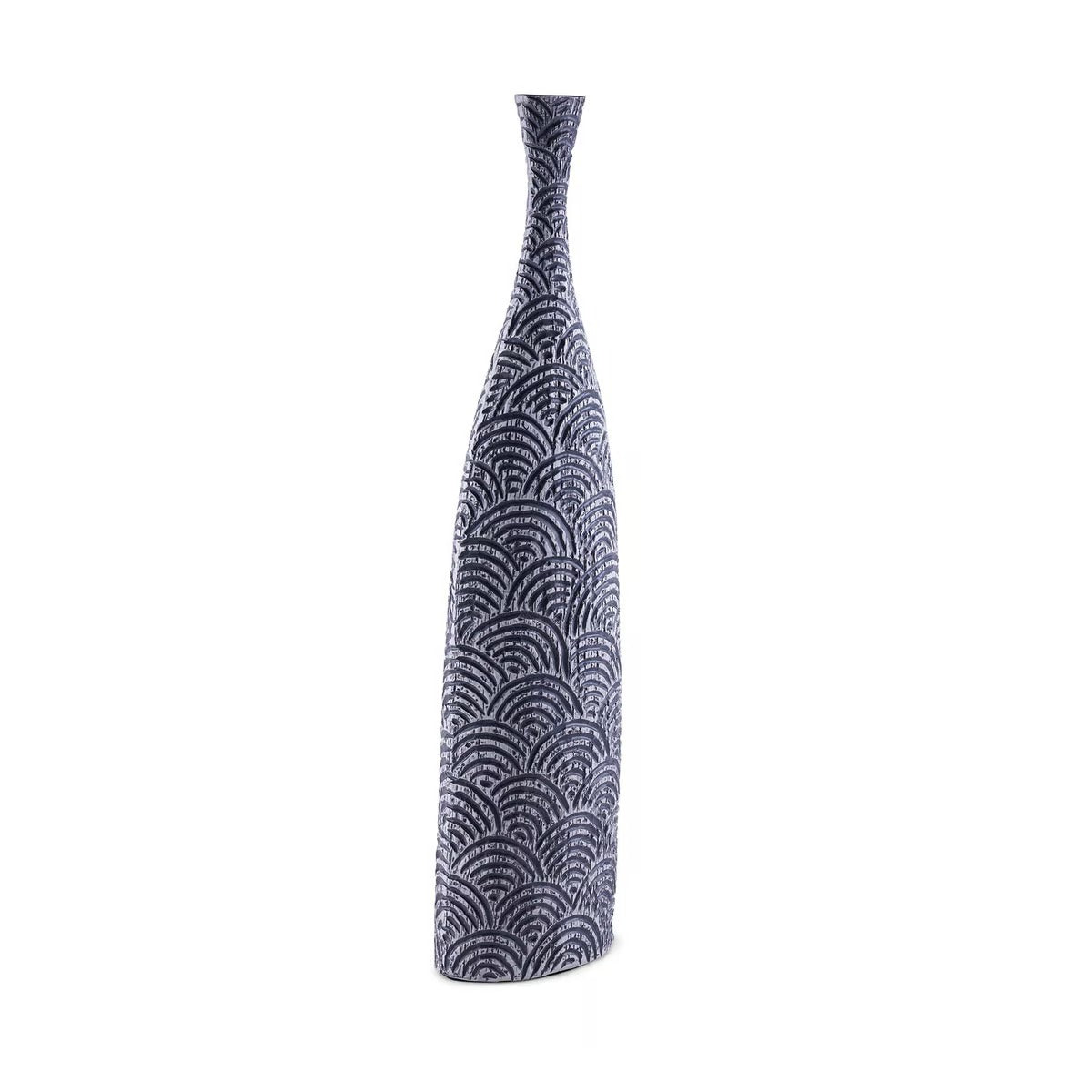 Tissaia Decor Vase 16.5x11.5x66cm - Grey