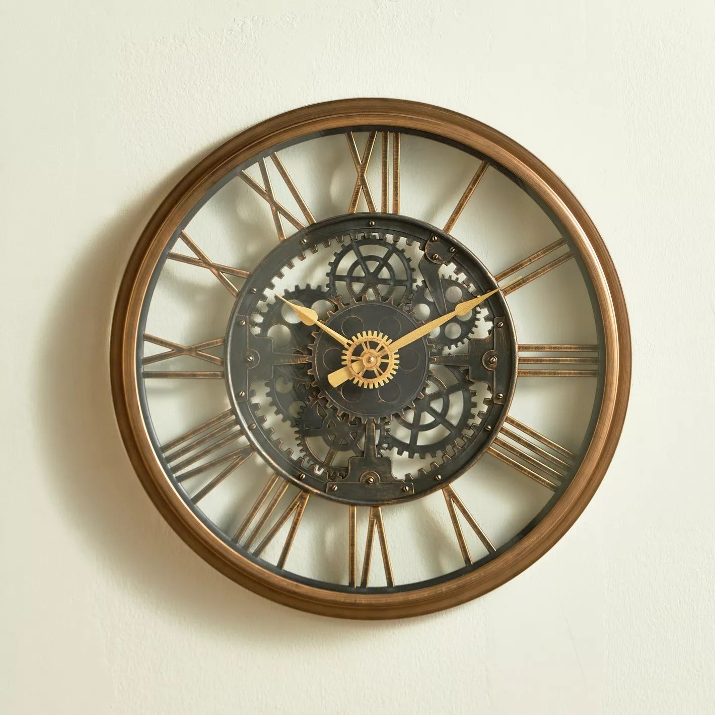 Quinn Gear Wall Clock - 61 cm