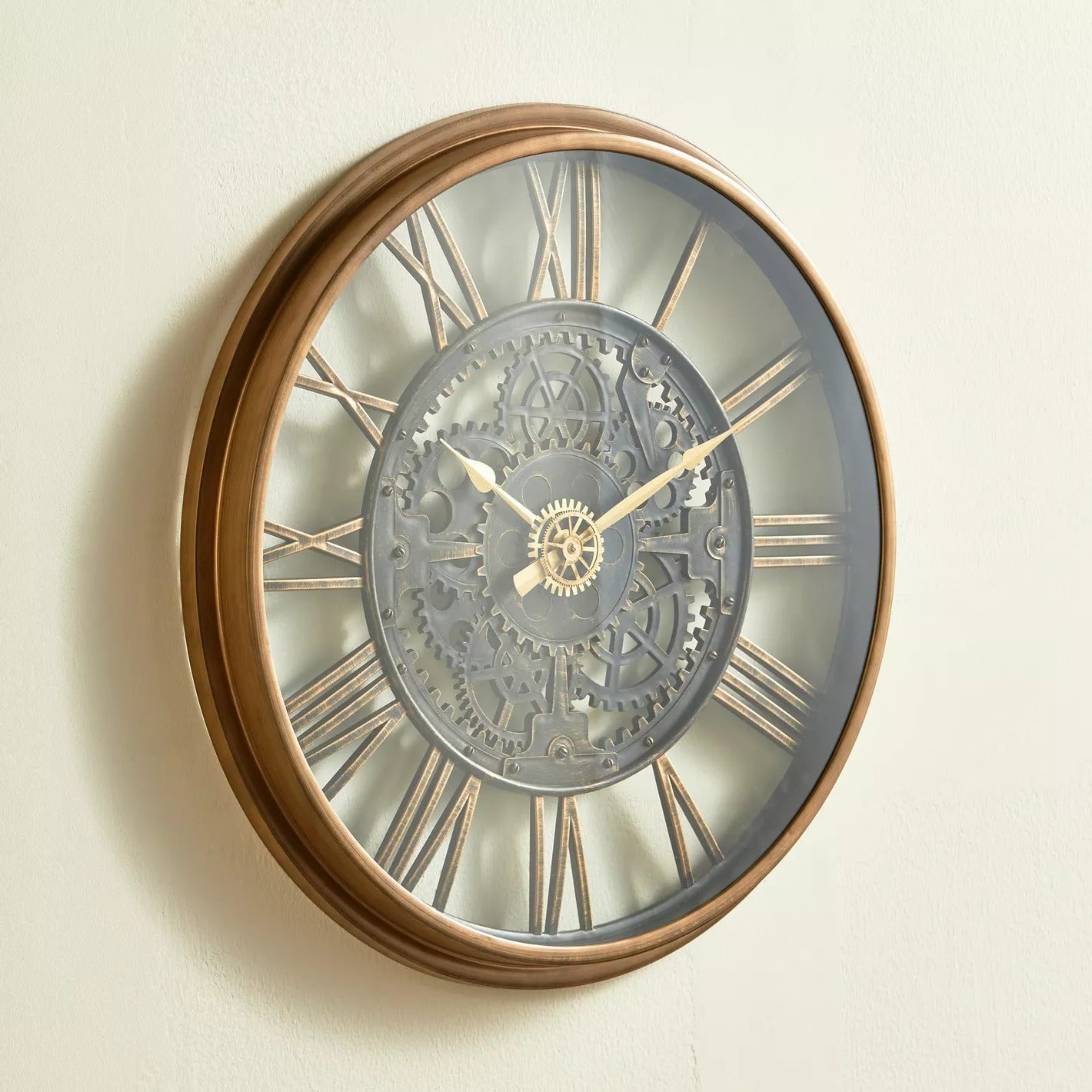 Quinn Gear Wall Clock - 61 cm