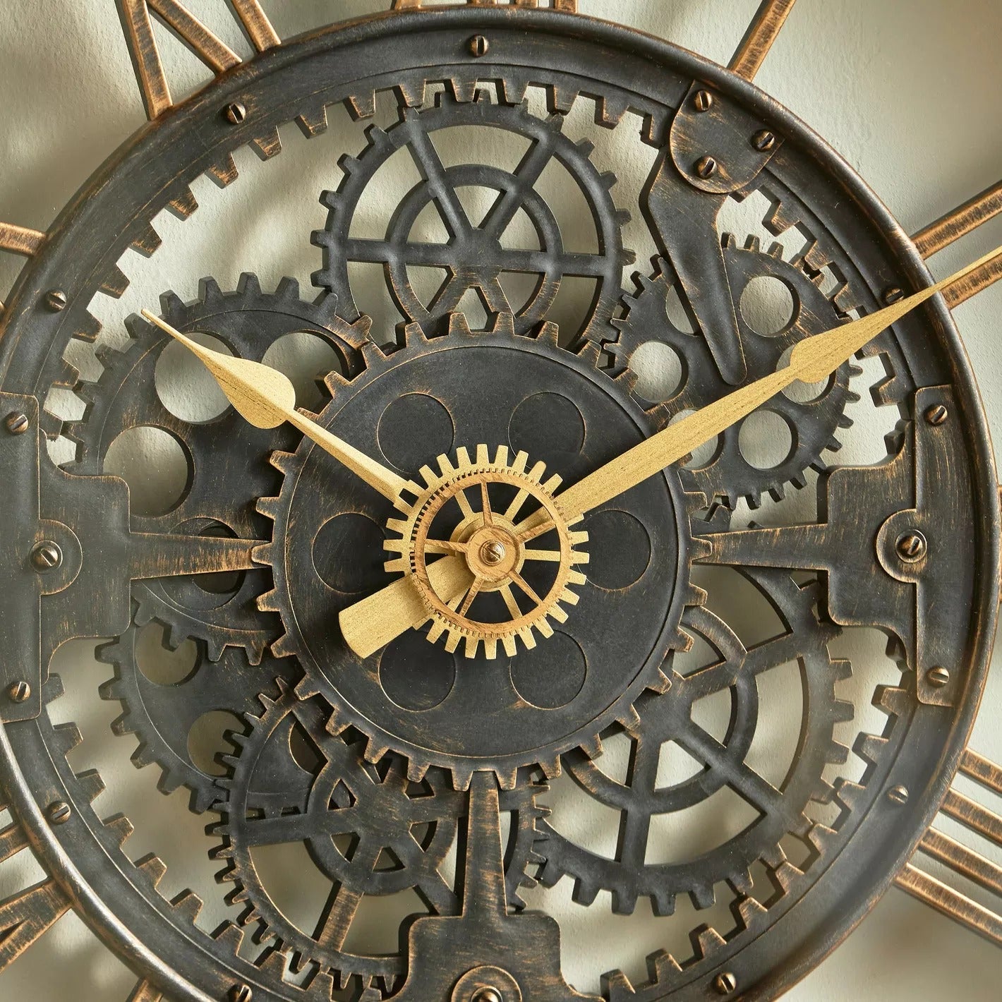 Quinn Gear Wall Clock - 61 cm