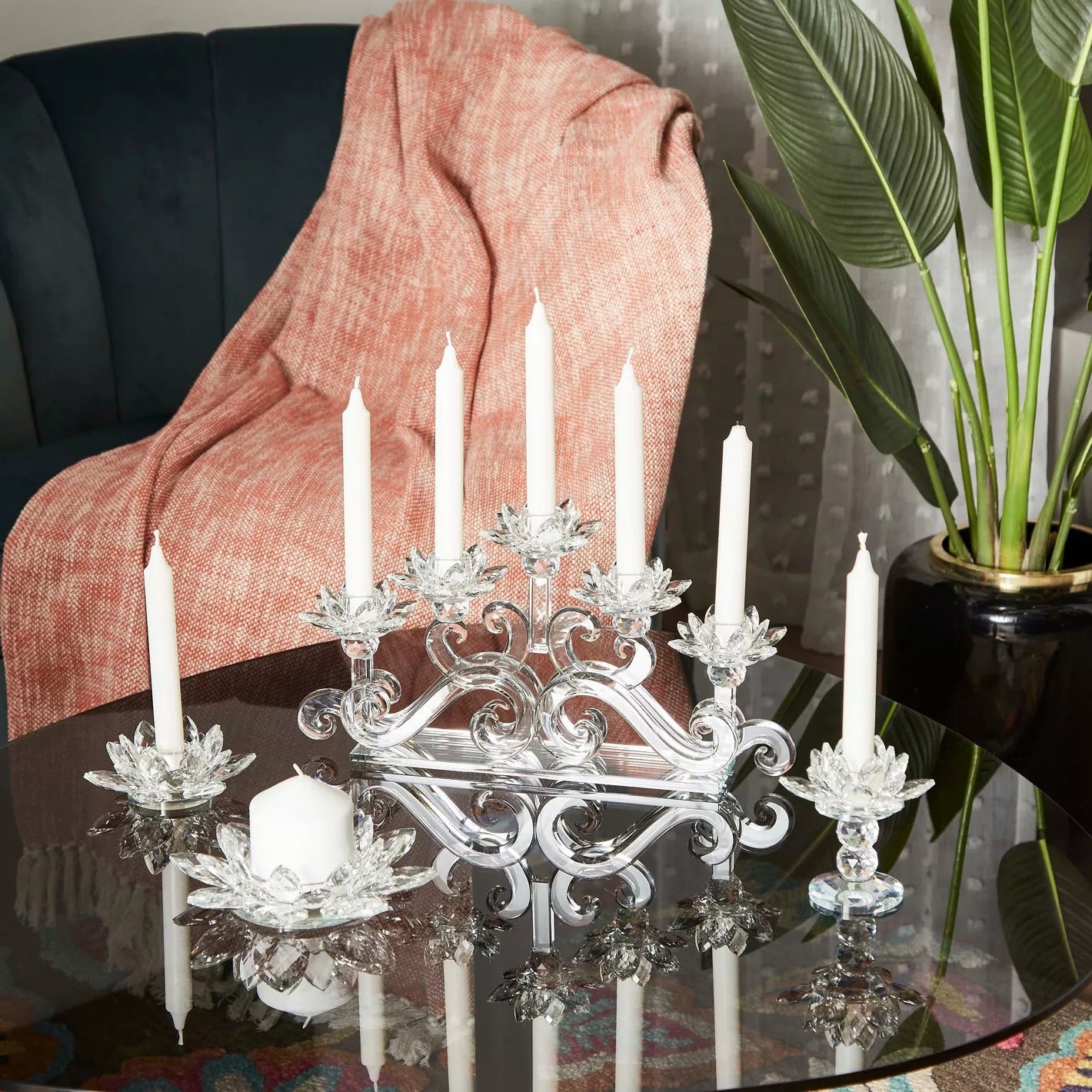 Arras Lotus Candle Holder