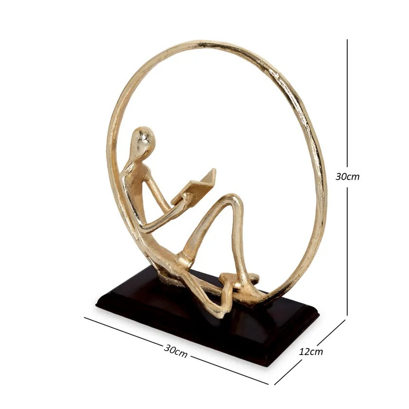 Kora Decor Accent, Gold - 30x30x12 cm