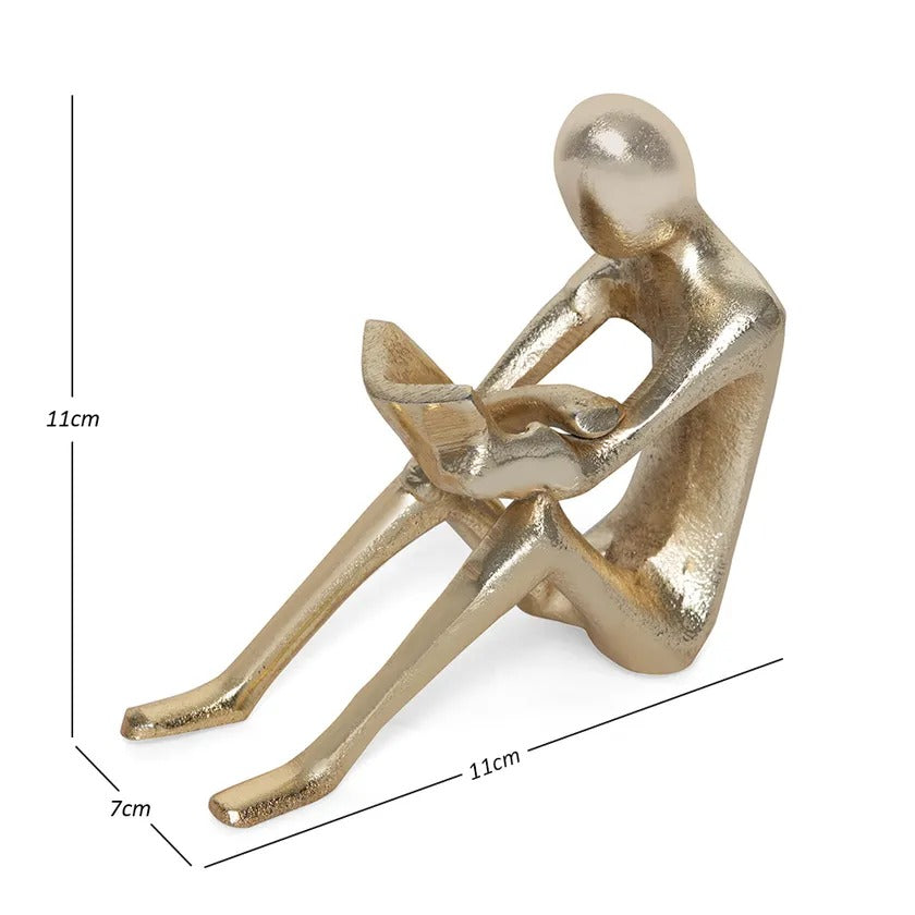 Kora Decor Accent, Gold - 11x11x7 cm