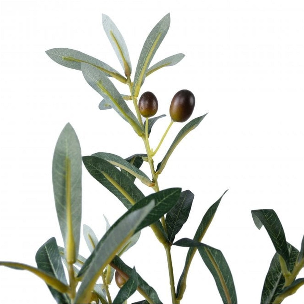 Artificial Stem Olive Fruit (97 cm, Green)