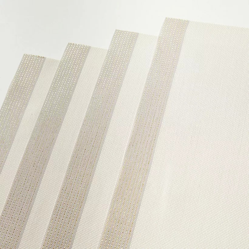 Woven 4-Piece Placemat Set - 45x30 Gold cms