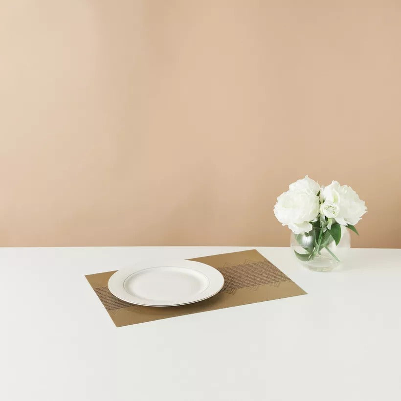 Textured 4-Piece Placemat Set - 30x45 cms