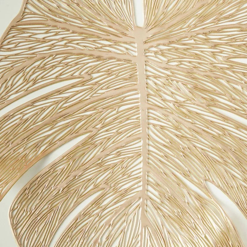 Tropical Leaf Pattern Placemat - 44x32 cms Set of 4