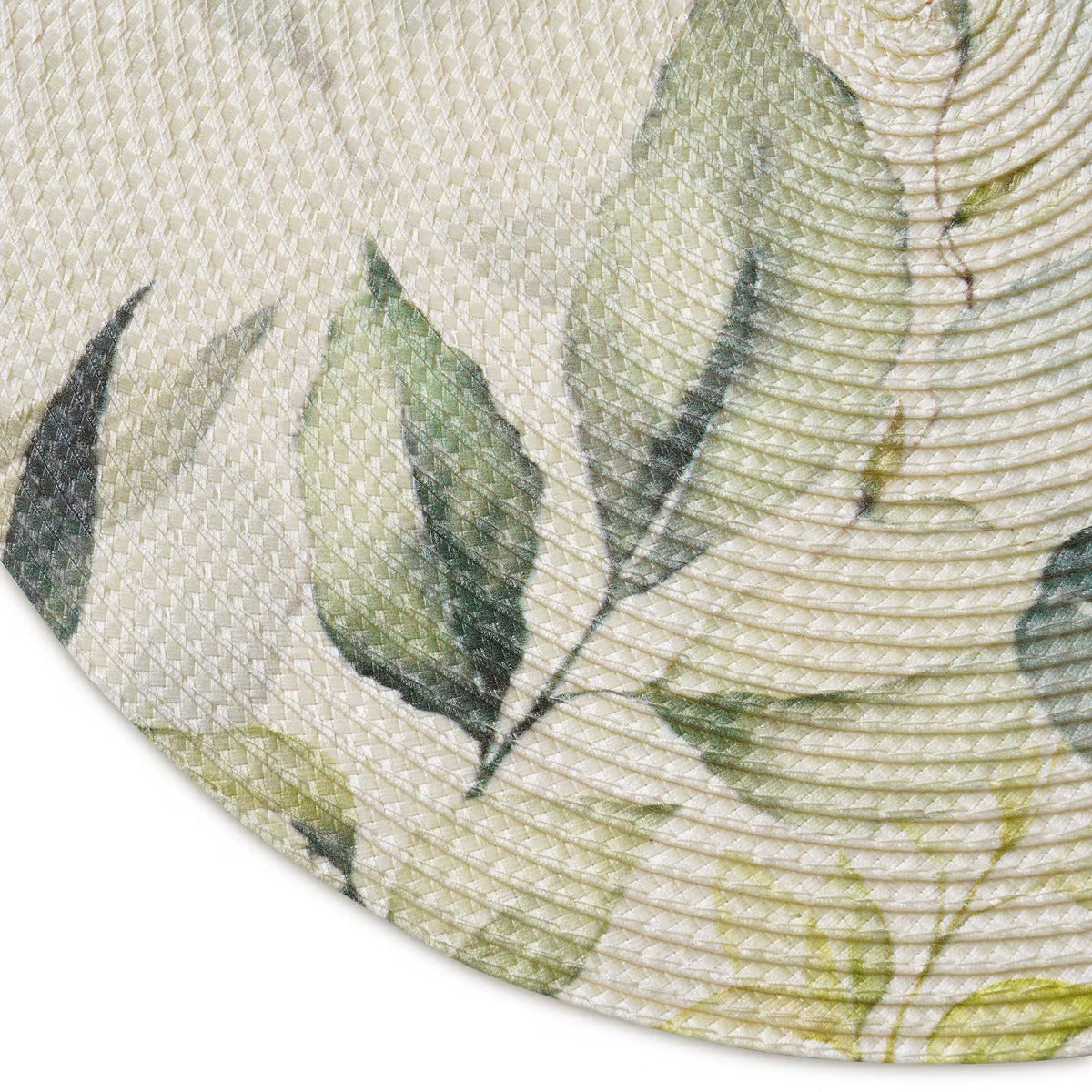 Tropical Set Of 4 Printed Tablecloths 38cm - Green