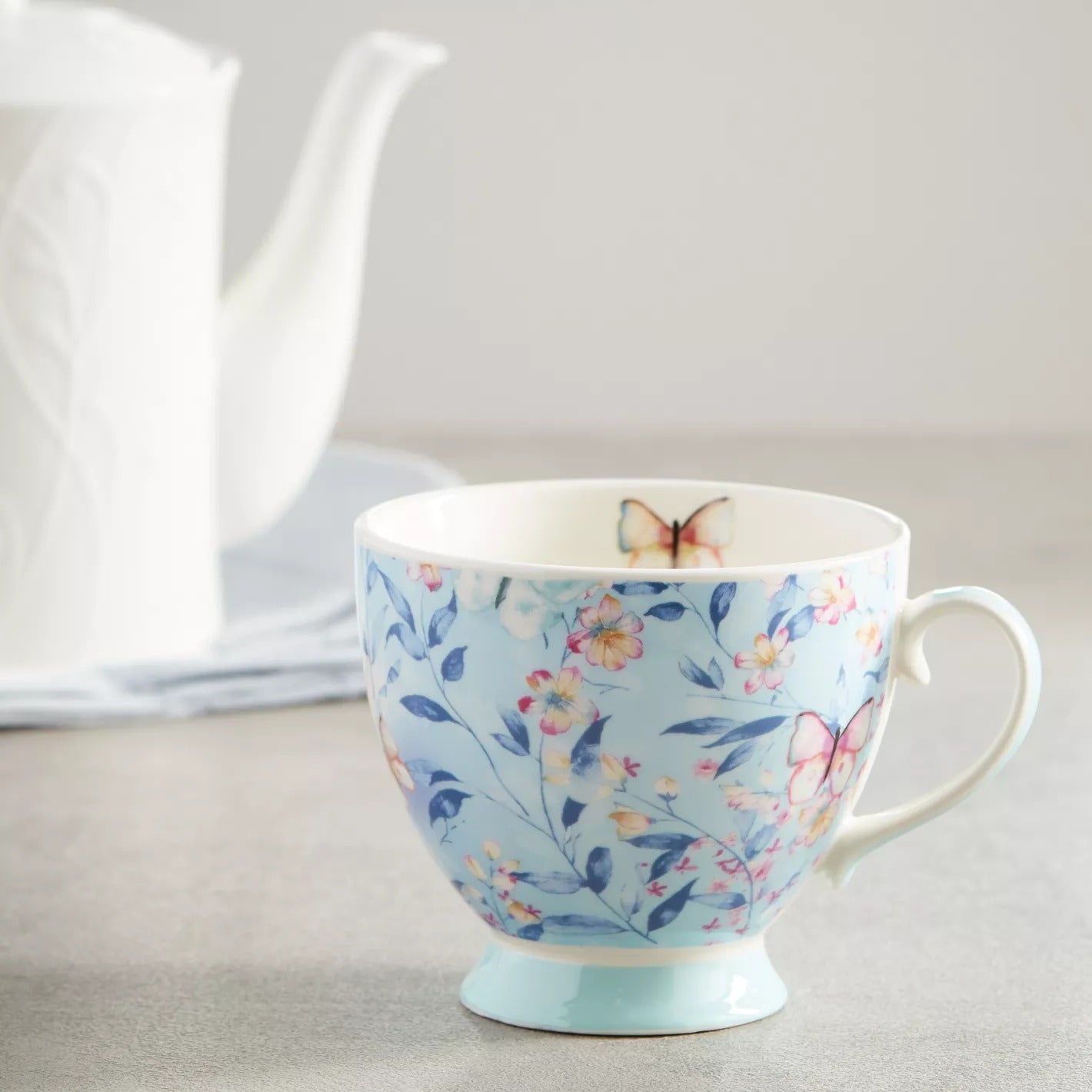 Fleur Printed Mug - 400 ml