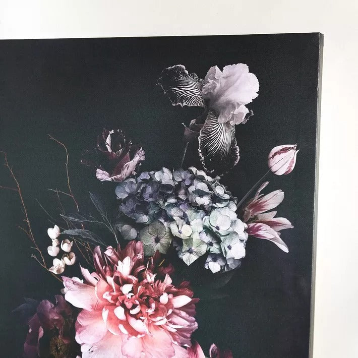Floral Haze Canvas Wall Art