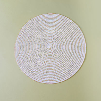 Spiral Chevron Placemats (White)