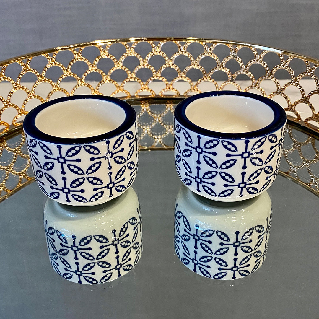 T-Light Candle Holders (Blue)