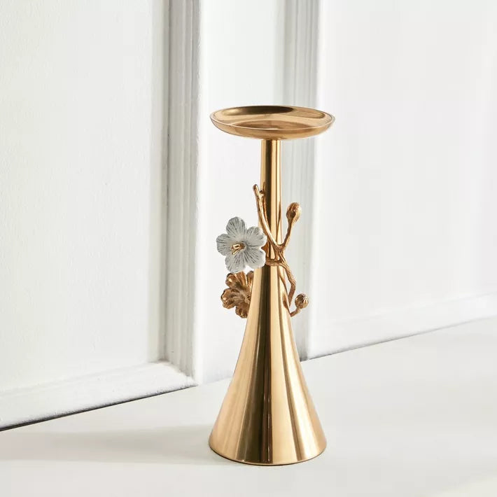 Jasmine Pillar Candleholder Large