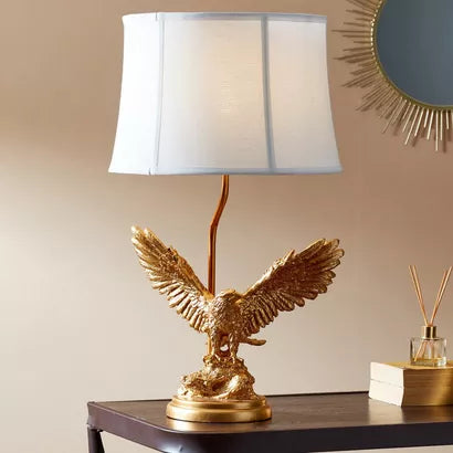 Ariana Falcon Base Resin Table Lamp