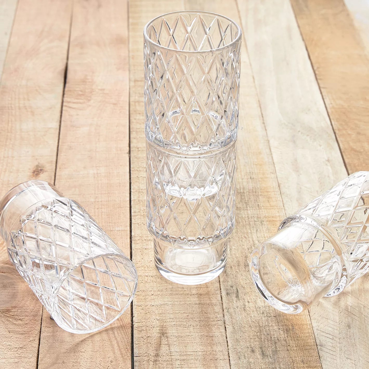 Malika 6-Piece Highball Glass Set - 430 ml