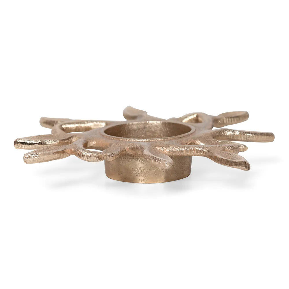 Ode Tealight Holder (Gold)