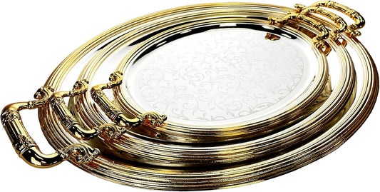 Zolten Silverplated Oval Tray