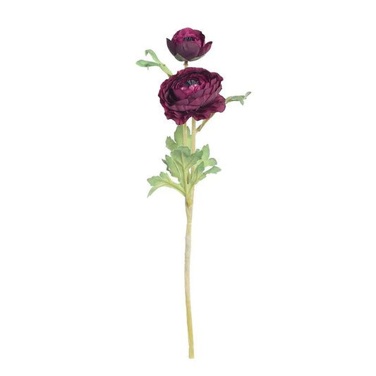 Faile Ranunculus Spray, Voilet – 38 cms