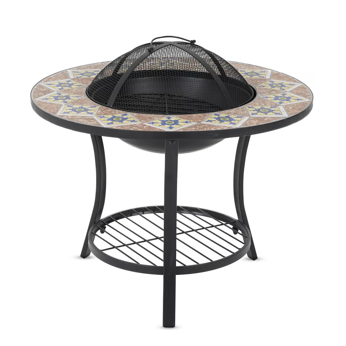 Tutemo Fire Pit With Barbecue