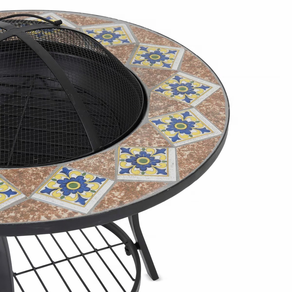 Tutemo Fire Pit With Barbecue