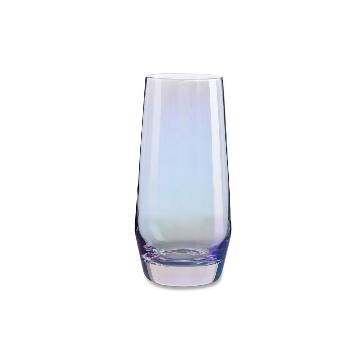 Aine Electroplated 4-piece Highball Glass Set 550ml - Grey