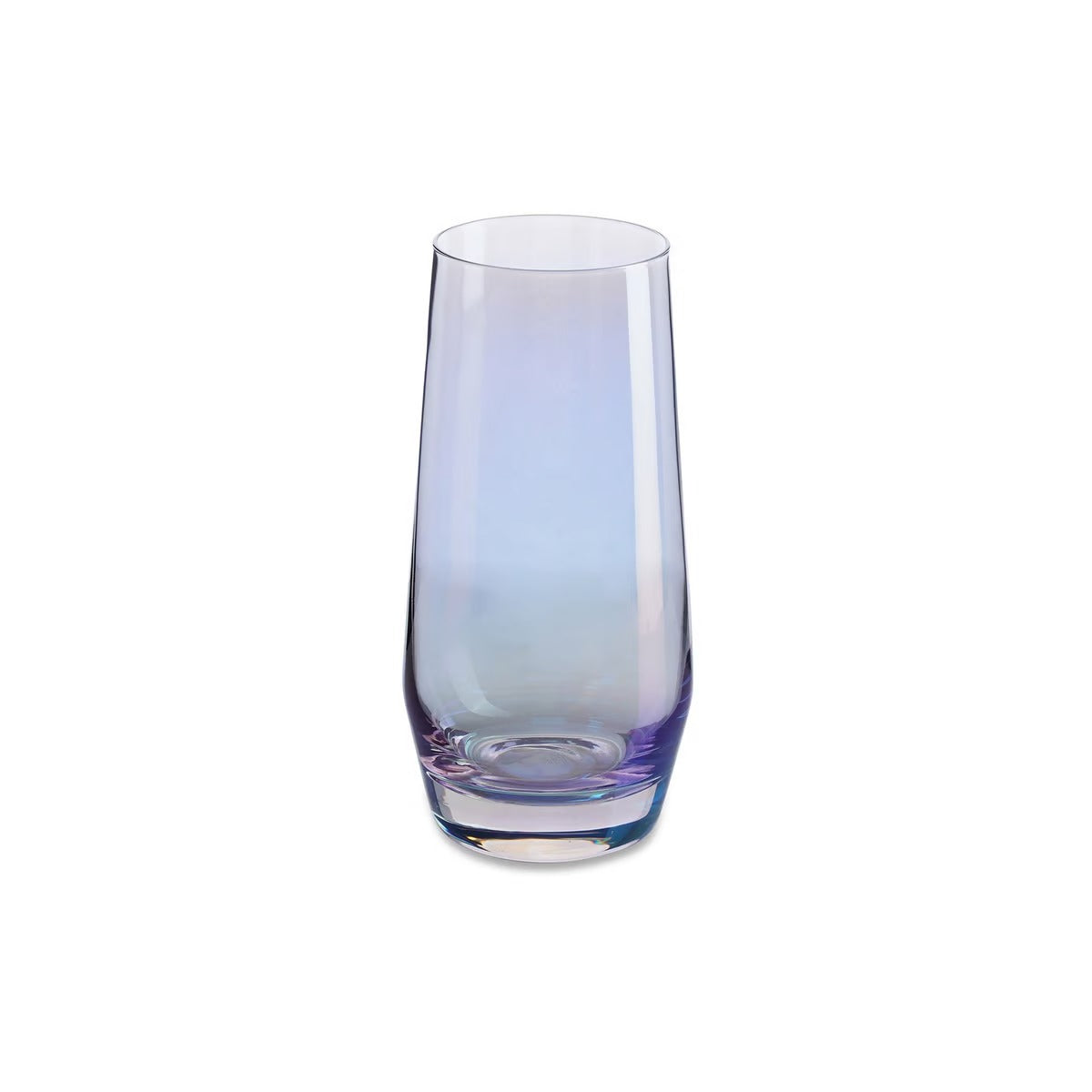 Aine Electroplated 4-piece Highball Glass Set 550ml - Grey