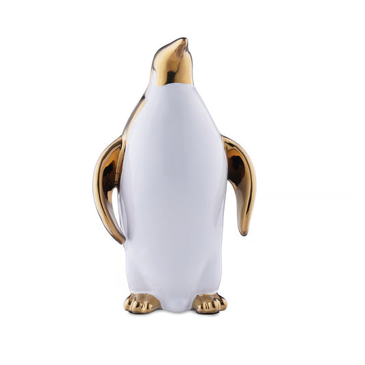 Penguin Decorative Figure 13.5x28.5cm - Gold