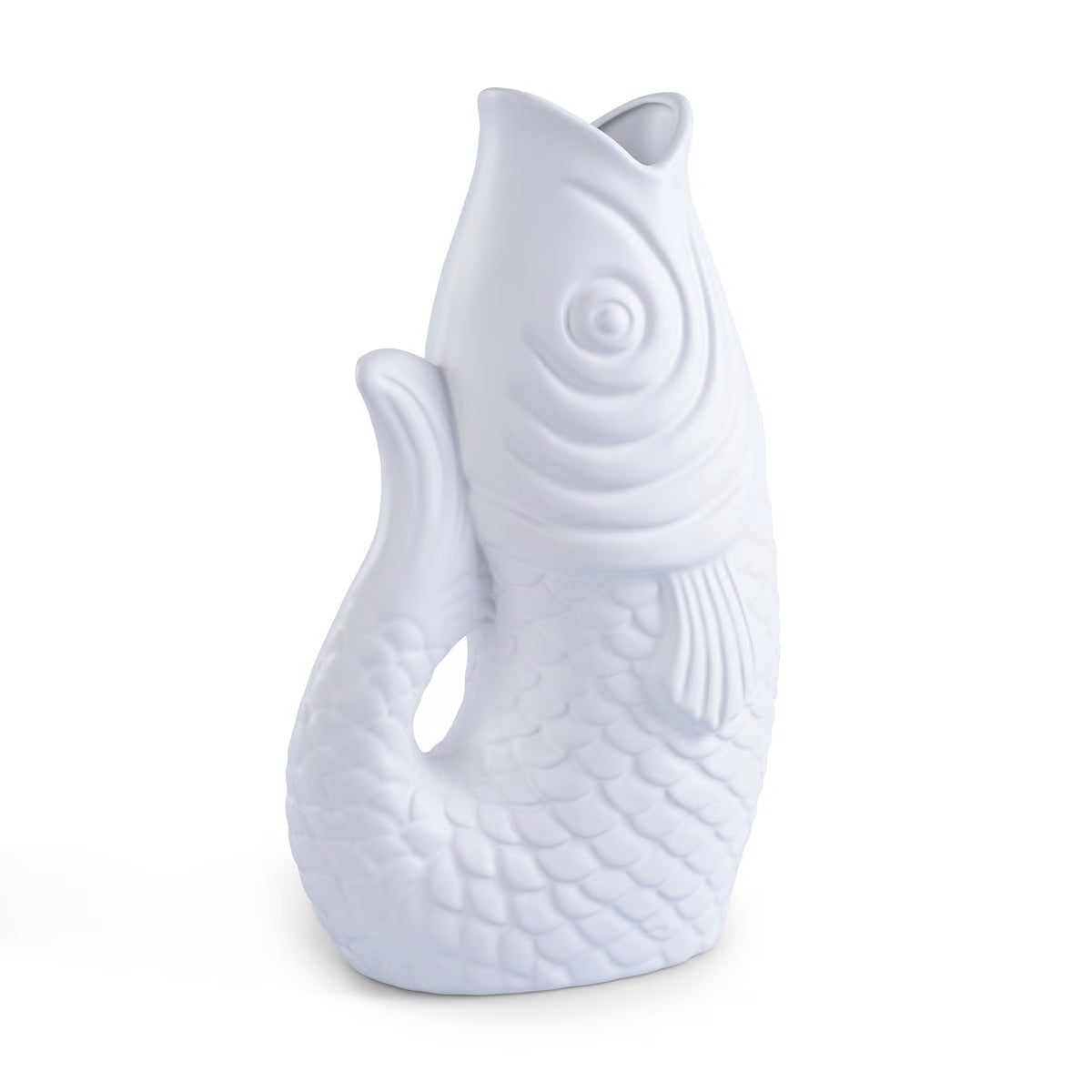 Meadow Ceramic Vase 24x16.5x39cm-white