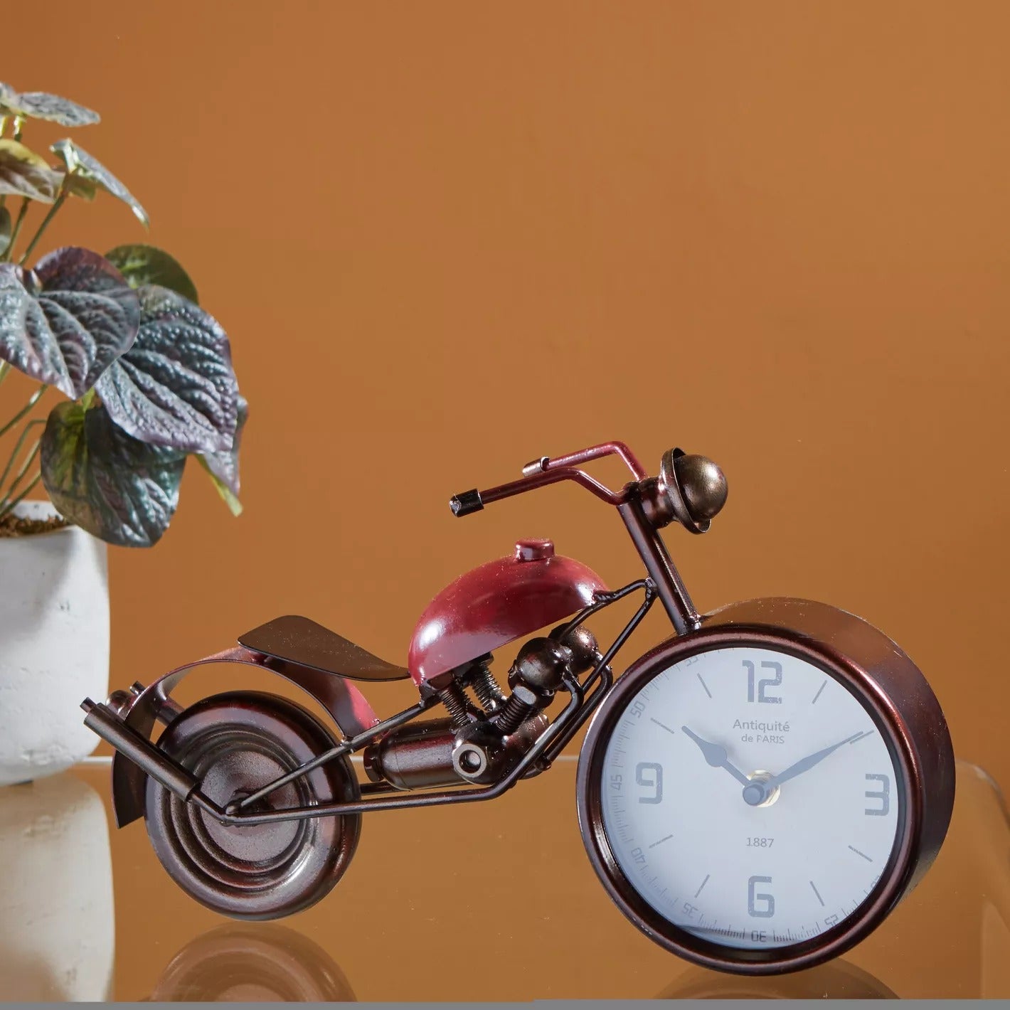 Velo Motorcyle Table Clock