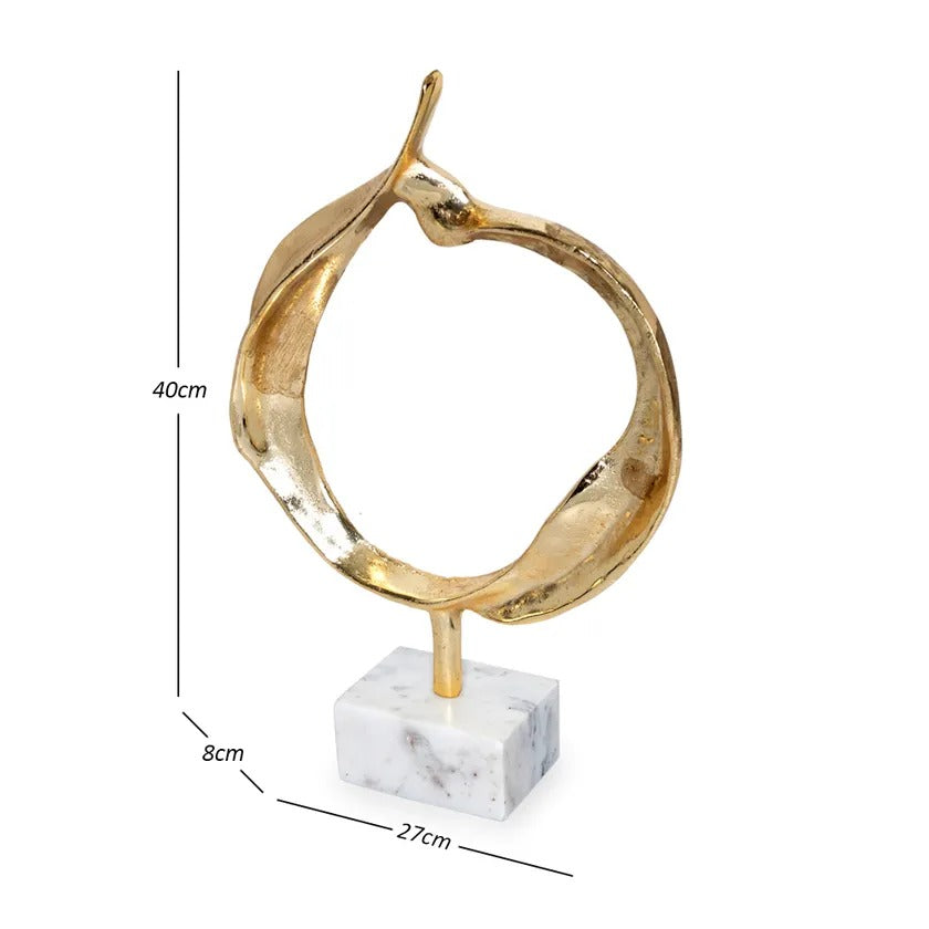 Briss Decor Accent, Gold - 40x27x8 cm