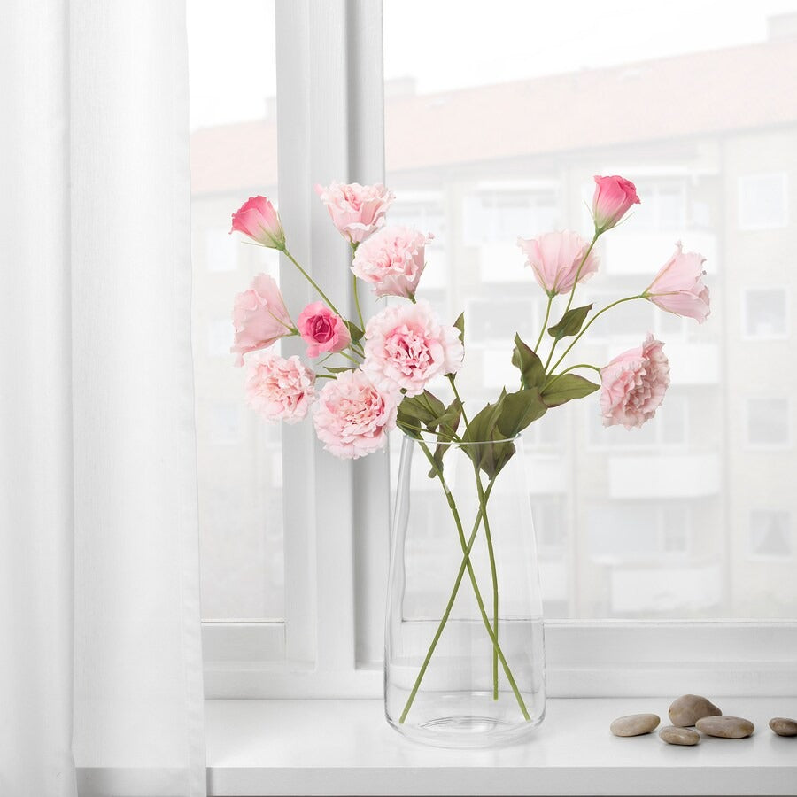 SMYCKA Artificial flower, Lisianthus/pink, 60 cm