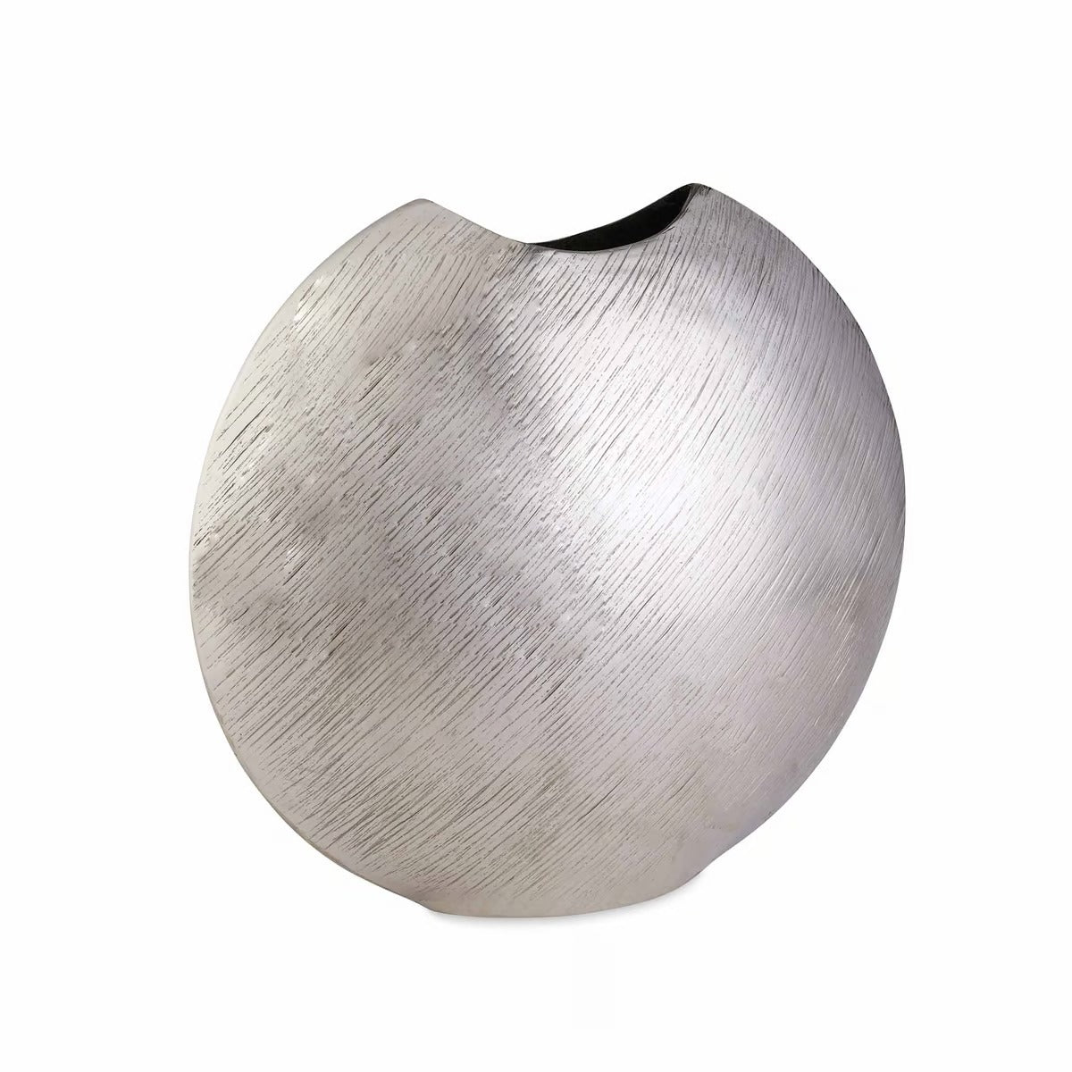 Ritika Aluminum Vase 37x14.5x33.5cm - Silver