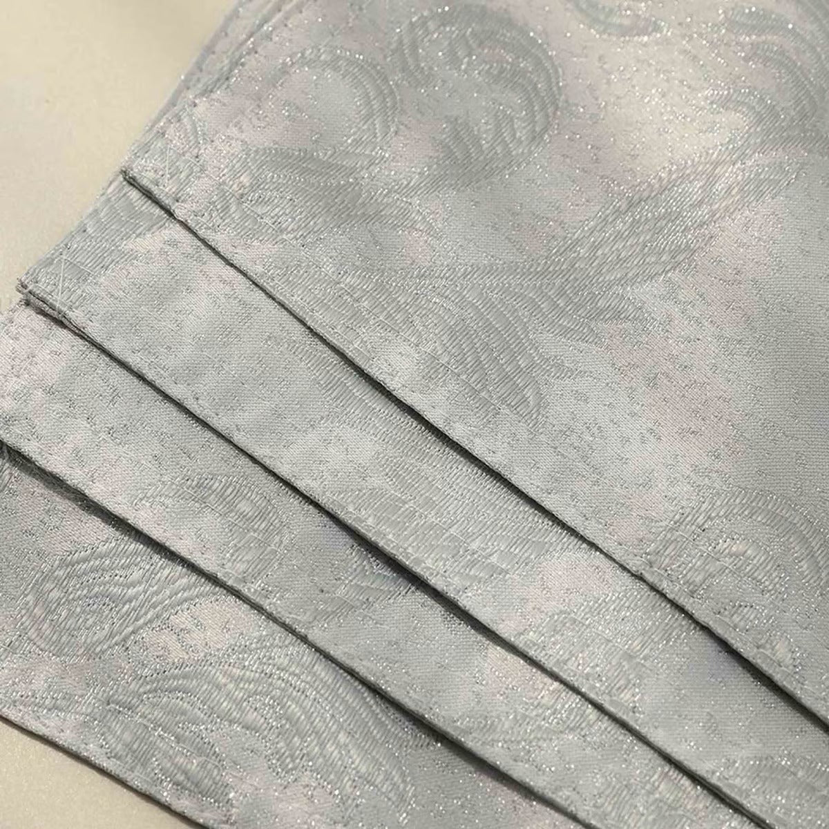 Glamour 4-Piece Placemat Set 33x48cm-Silver