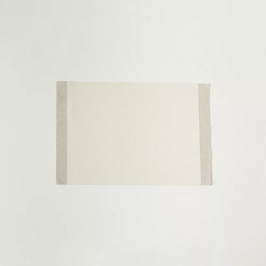 Woven 4-Piece Placemat Set - 45x30 Gold cms
