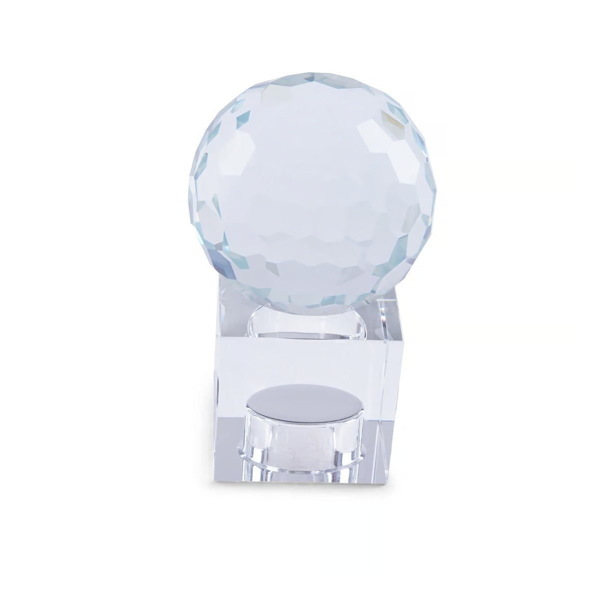 Betsy Candle Holder 8x8x24cm-Clear