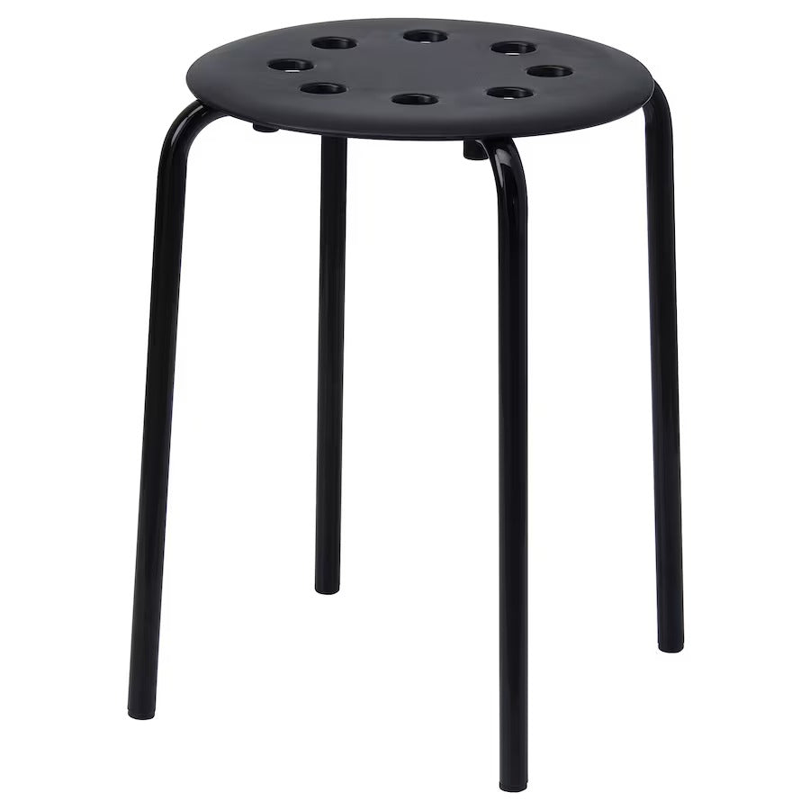 MARIUS Stool, Black