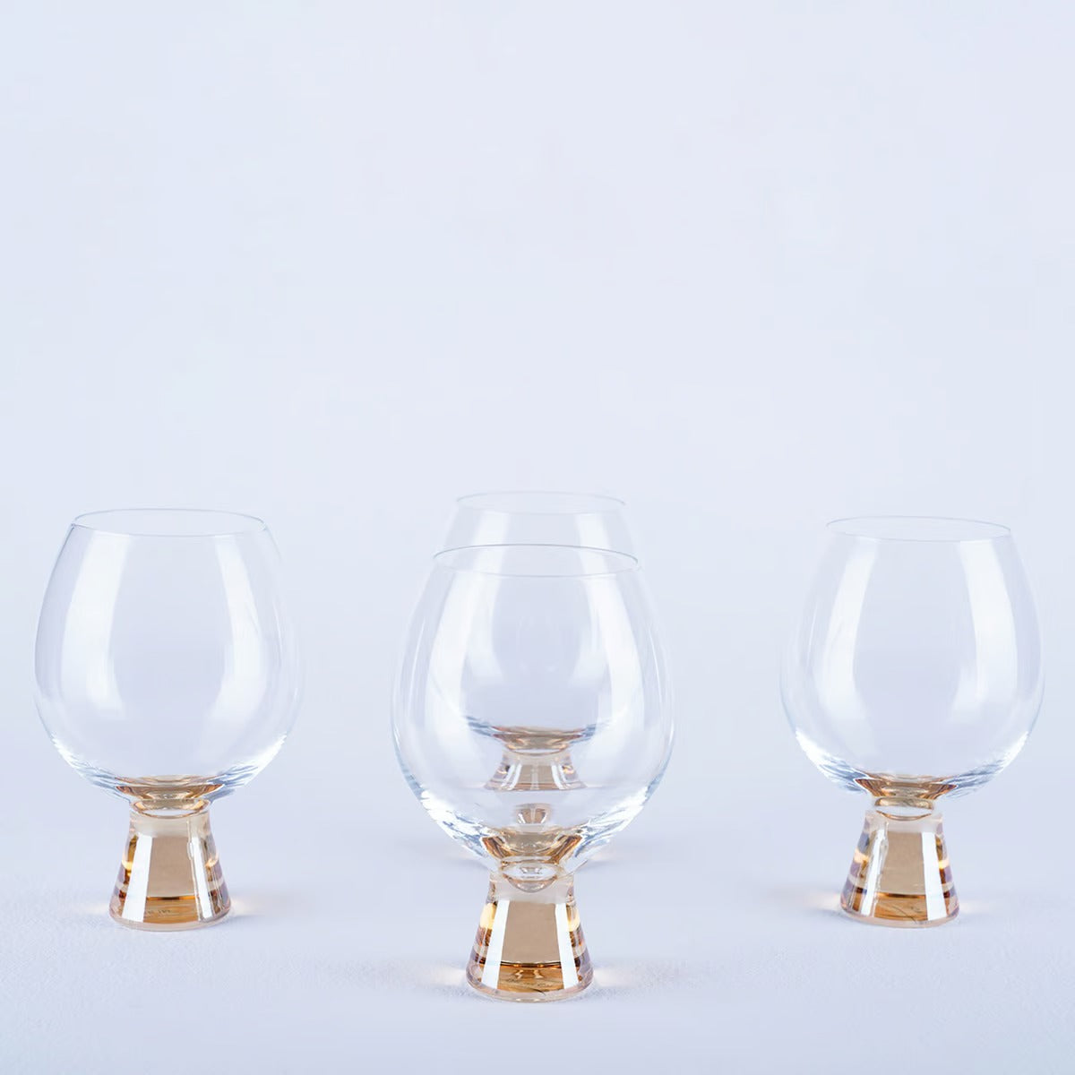 Blair Set Of 4 Juice Glass 550ml - Amber
