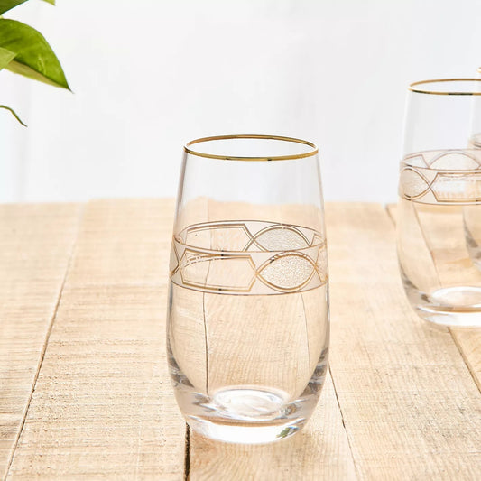 Faris 4-Piece Highball Glass Set - 400 ml