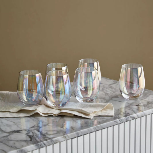 Pearl 6-Piece Glass Set - 520 ml