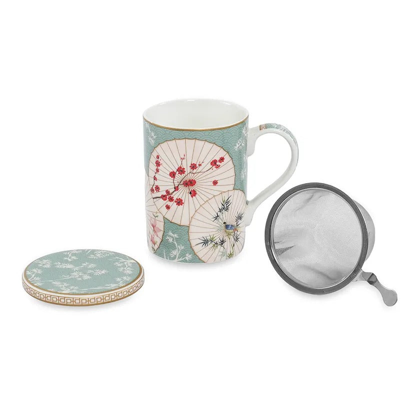 OREINTAL DREAM MUG W/LID 350ML